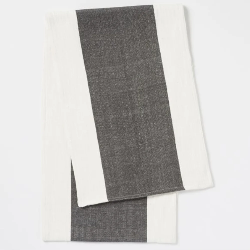 West Elm - Center Stripe Woven Runner